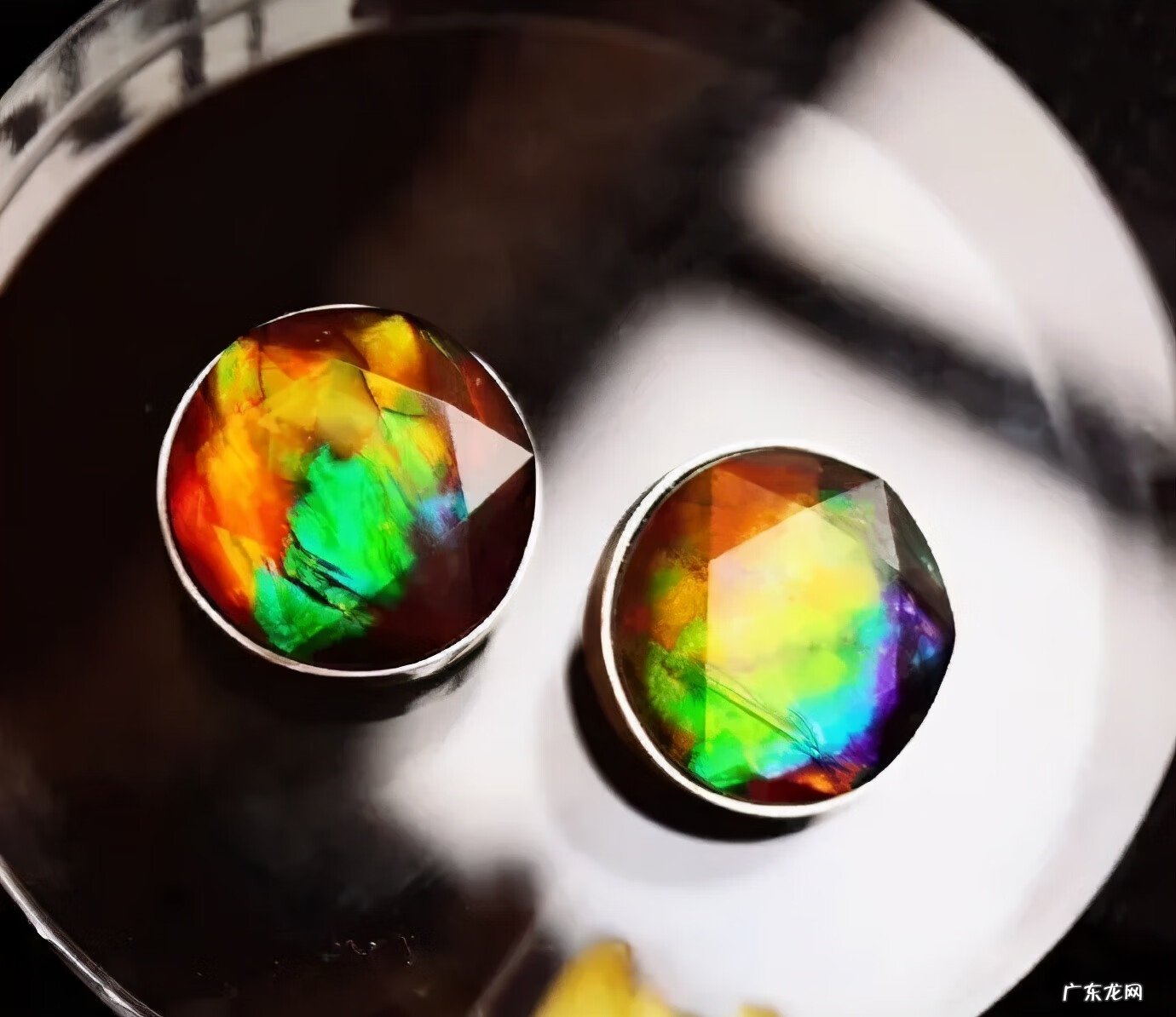 彩斑菊石 七彩石风水