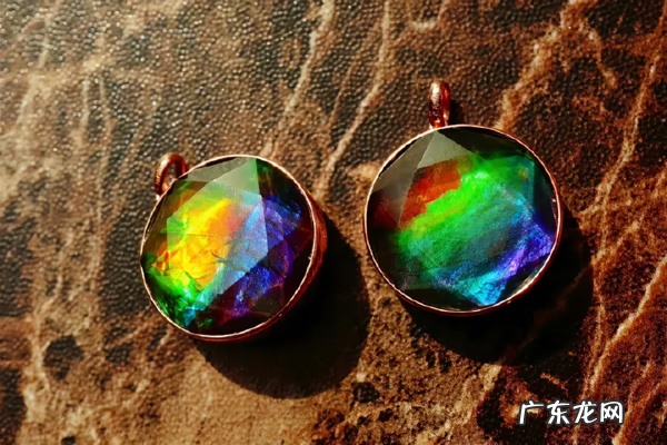 彩斑菊石 七彩石风水