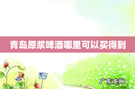 青岛原浆啤酒哪里可以买得到