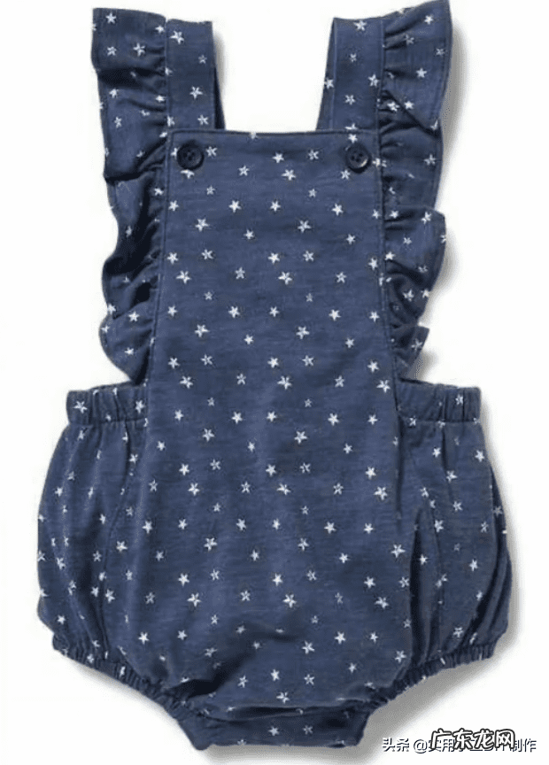 婴幼儿连体衣服详细图 宝宝连体衣服