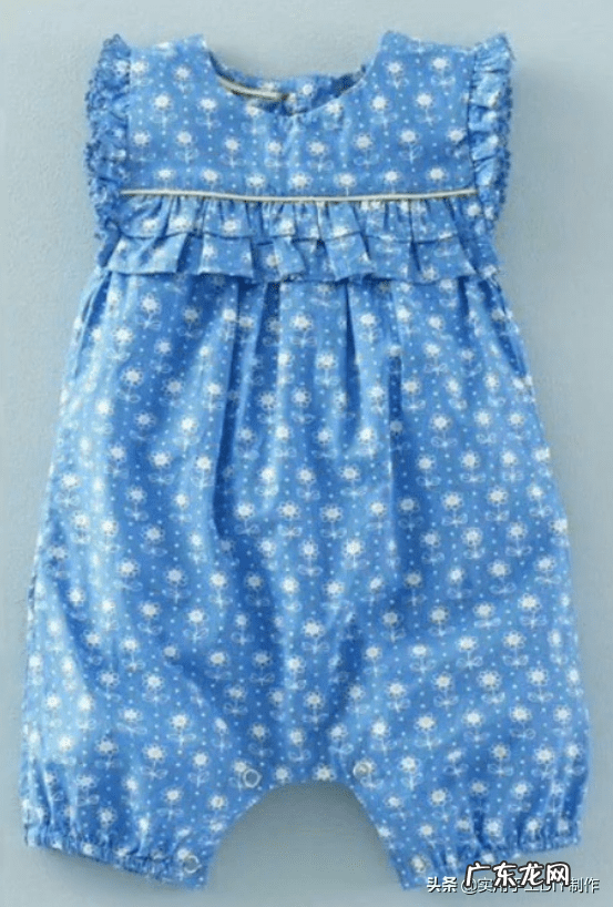 婴幼儿连体衣服详细图 宝宝连体衣服