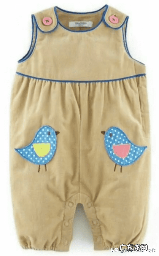 婴幼儿连体衣服详细图 宝宝连体衣服