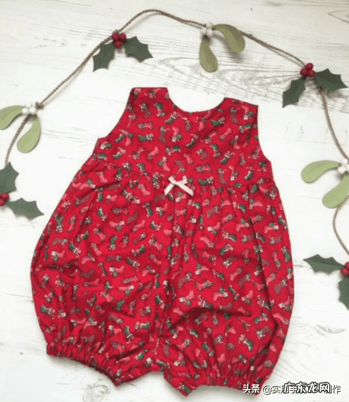 婴幼儿连体衣服详细图 宝宝连体衣服