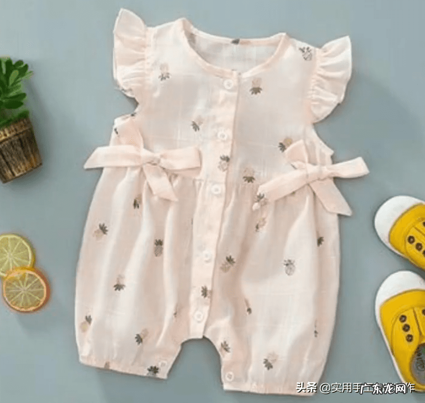 婴幼儿连体衣服详细图 宝宝连体衣服