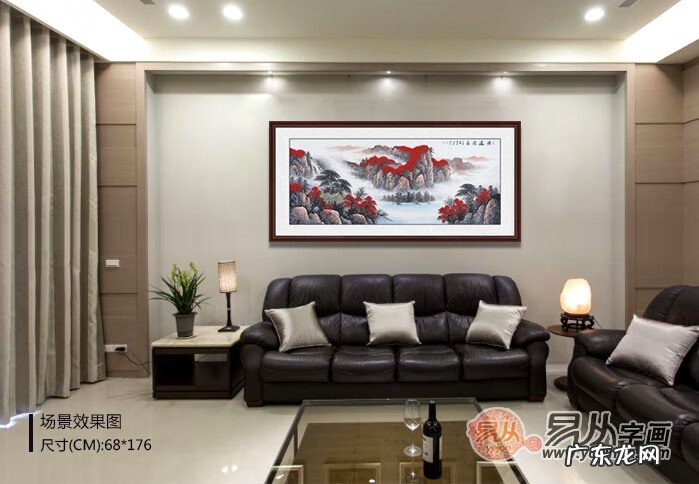 南墙挂山水画可以吗 南方挂什么风水画好