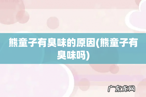 熊童子有臭味吗 熊童子有臭味的原因