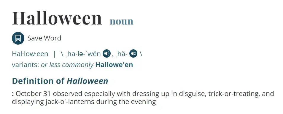 什么叫做万圣夜 万圣夜是什么意思?