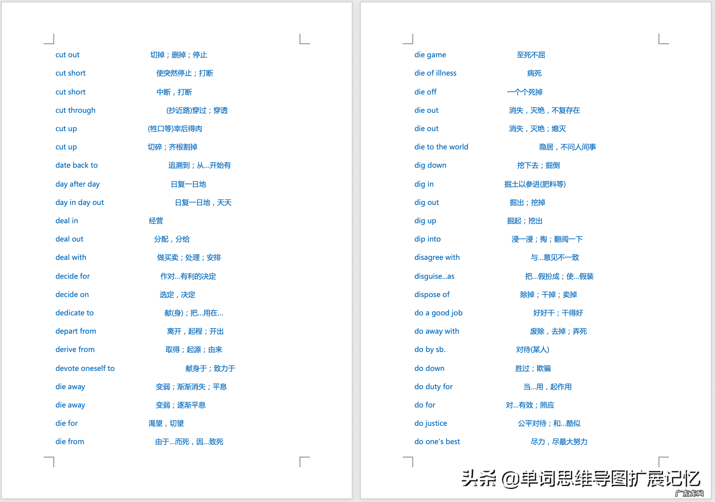 全面发展的英文单词 这个现象用英语怎么说