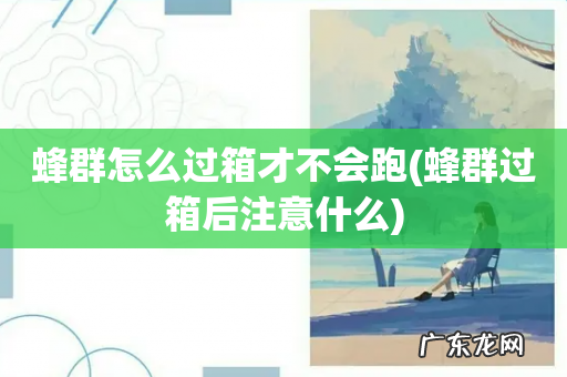 蜂群过箱后注意什么 蜂群怎么过箱才不会跑