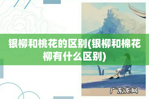 银柳和棉花柳有什么区别 银柳和桃花的区别