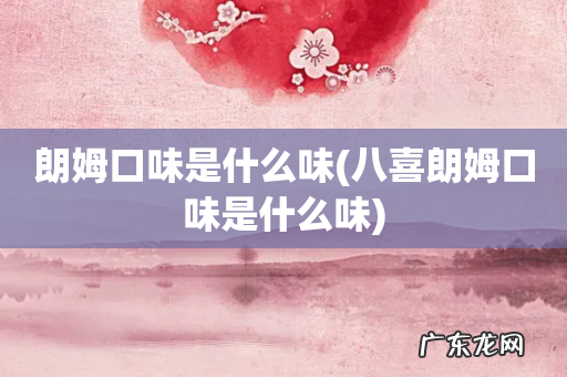 八喜朗姆口味是什么味 朗姆口味是什么味