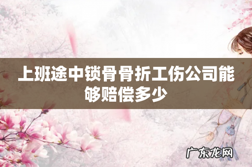 上班途中锁骨骨折工伤公司能够赔偿多少