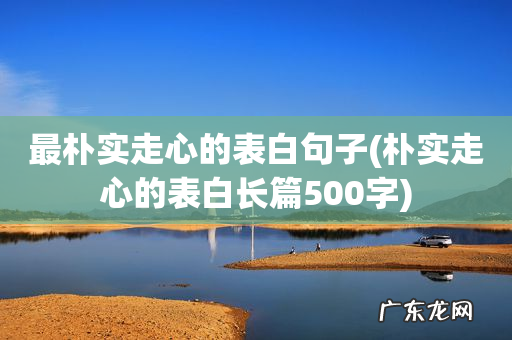 朴实走心的表白长篇500字 最朴实走心的表白句子