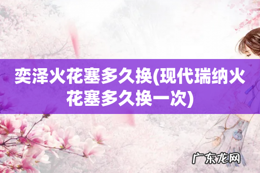 现代瑞纳火花塞多久换一次 奕泽火花塞多久换