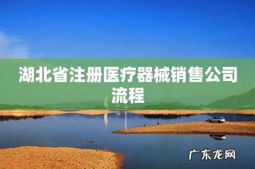 湖北省注册医疗器械销售公司流程