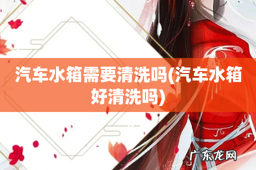 汽车水箱好清洗吗 汽车水箱需要清洗吗