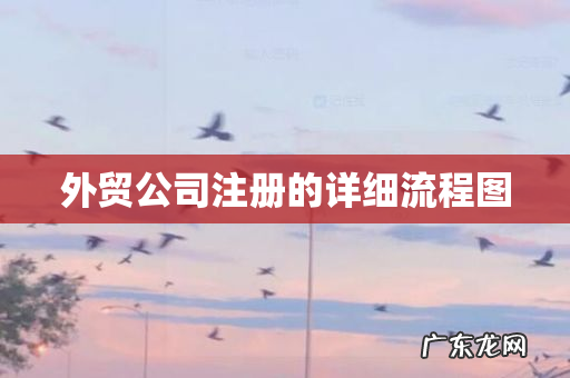 外贸公司注册的详细流程图