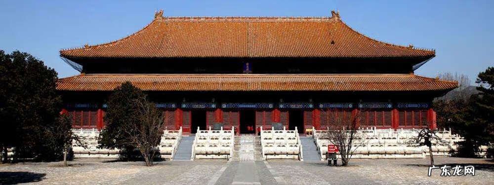 长陵风水图解 十三陵长陵的风水选址与定向