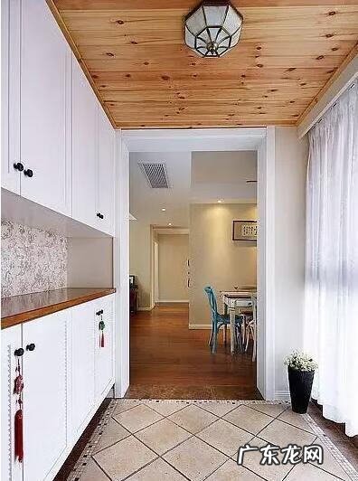 过道吊顶效果图 过道假植物吊顶风水