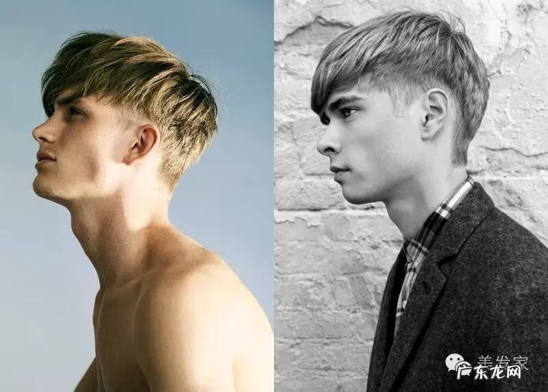 圆脸男生发型大全