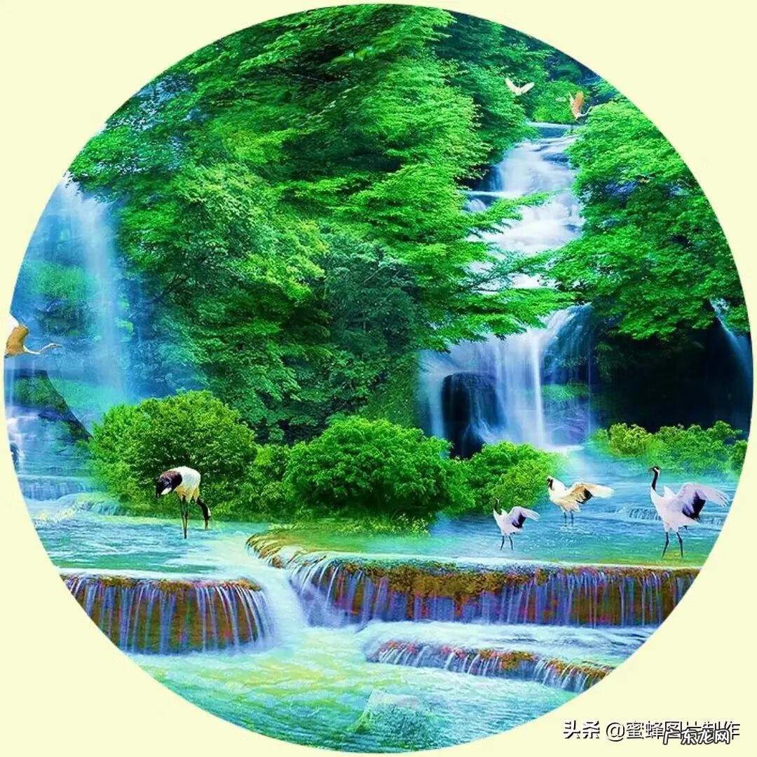 山水风景画高清图片头像 山水风景画 头像