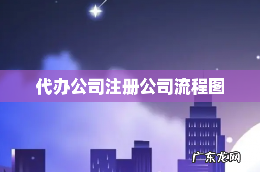 代办公司注册公司流程图