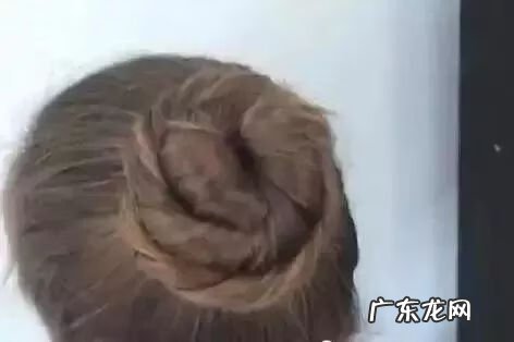 盘头最简单的方法图片 盘头的手法