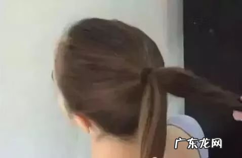 盘头最简单的方法图片 盘头的手法