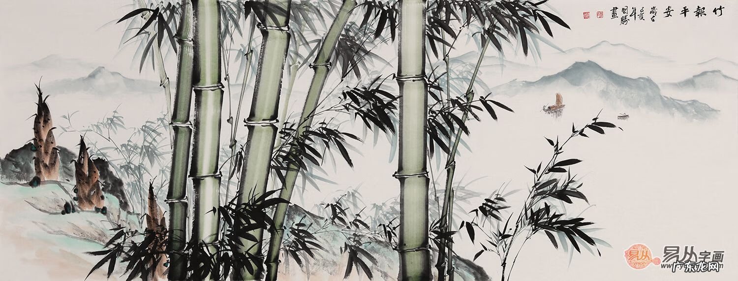 风水好的风水画 风水画大全图 健康