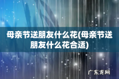 母亲节送朋友什么花合适 母亲节送朋友什么花