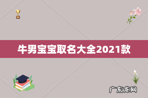 牛男宝宝取名大全2021款
