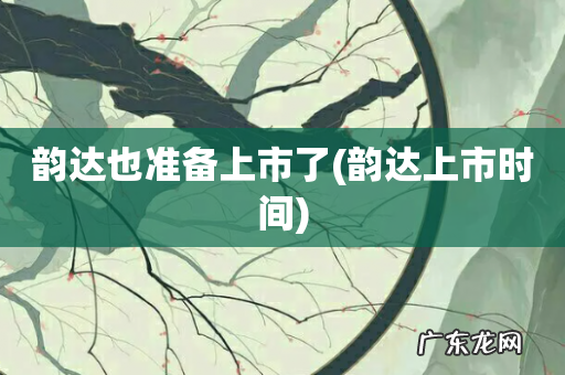 韵达上市时间 韵达也准备上市了