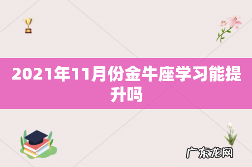 2021年11月份金牛座学习能提升吗