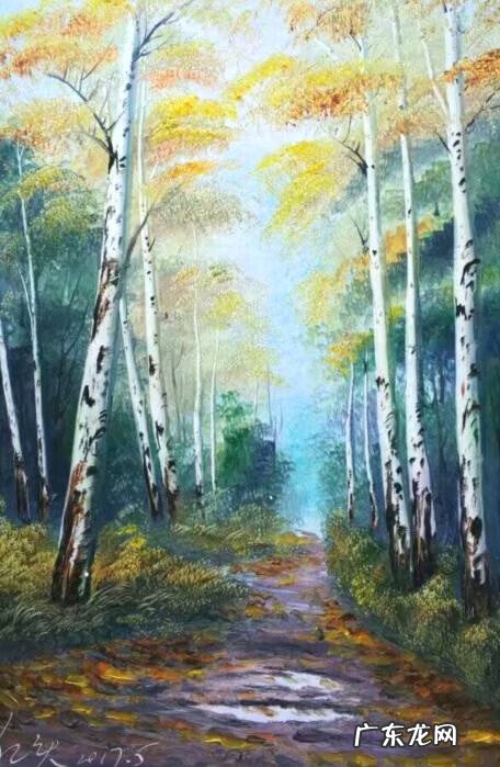 白桦林油画风水好吗