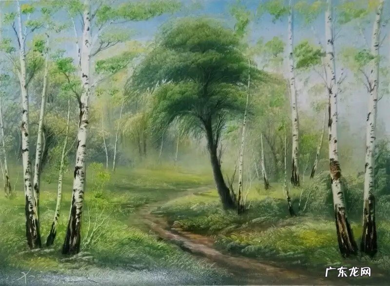 白桦林油画风水好吗