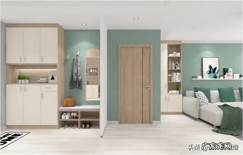 客厅电视机墙设计风水禁忌 红色门配什么影视墙