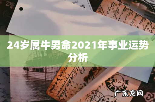 24岁属牛男命2021年事业运势分析