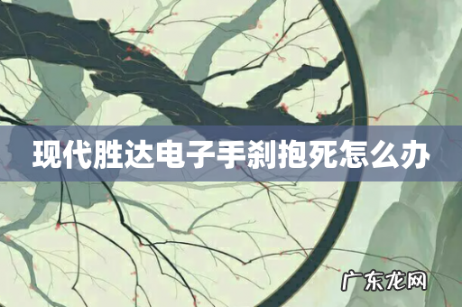 现代胜达电子手刹抱死怎么办