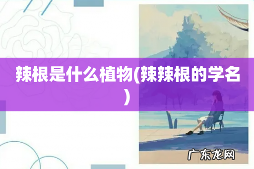 辣辣根的学名 辣根是什么植物