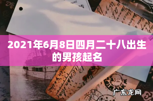 2021年6月8日四月二十八出生的男孩起名