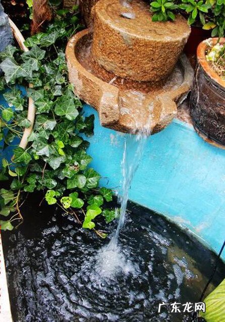 石磨流水摆件 石槽风水摆放位置示意图