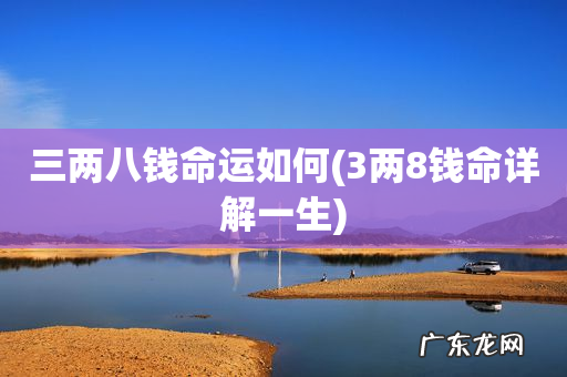 3两8钱命详解一生 三两八钱命运如何