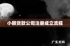 小额贷款公司注册成立流程