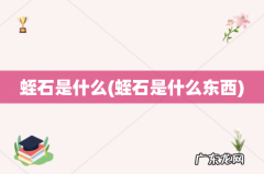 蛭石是什么东西 蛭石是什么