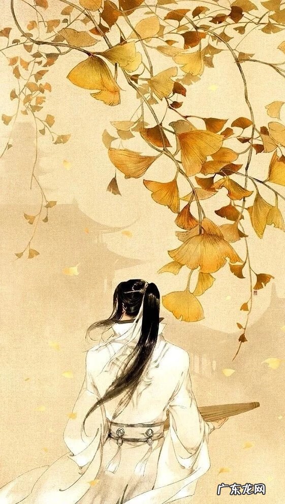 古风头像男 背影 古风水墨男子背影