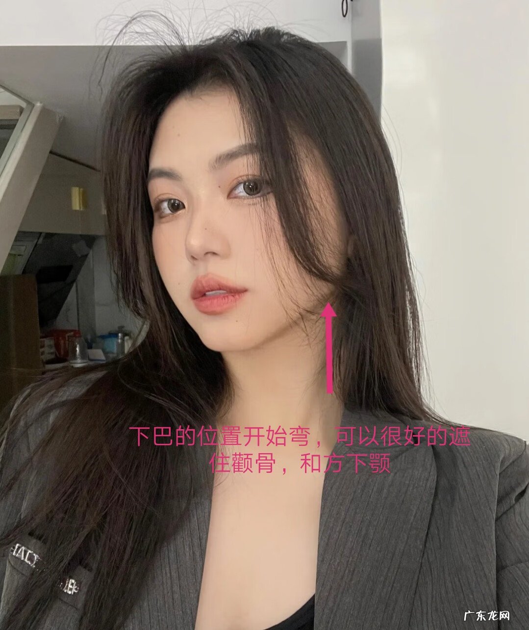 平刘海明星图片 八字平刘海图片