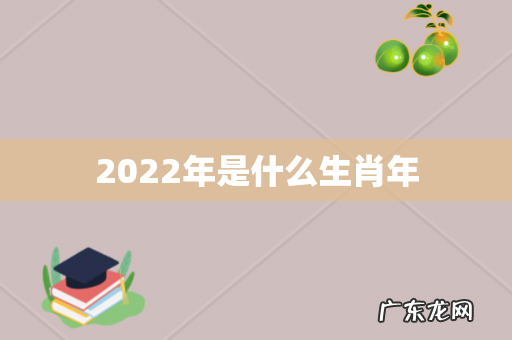 2022年是什么生肖年