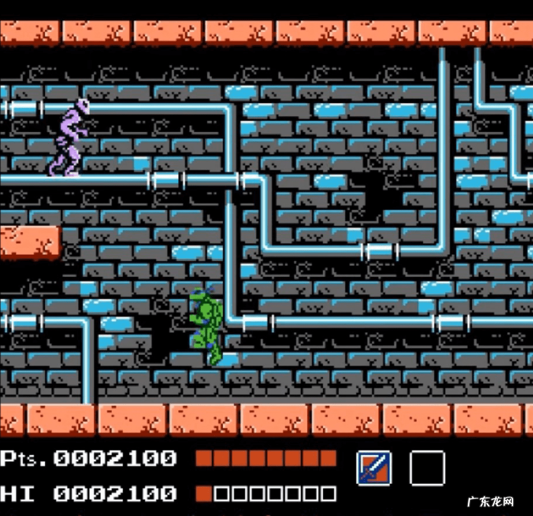 忍者神龟4对打手机版 小霸王忍者神龟对打