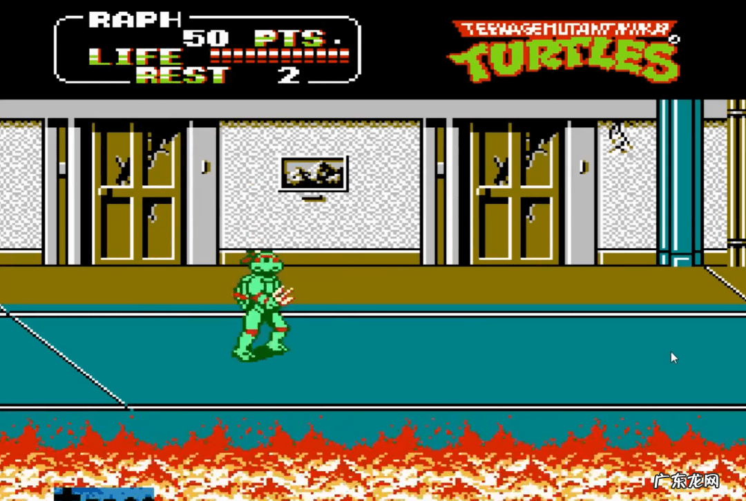 忍者神龟4对打手机版 小霸王忍者神龟对打