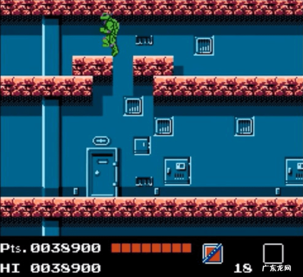 忍者神龟4对打手机版 小霸王忍者神龟对打